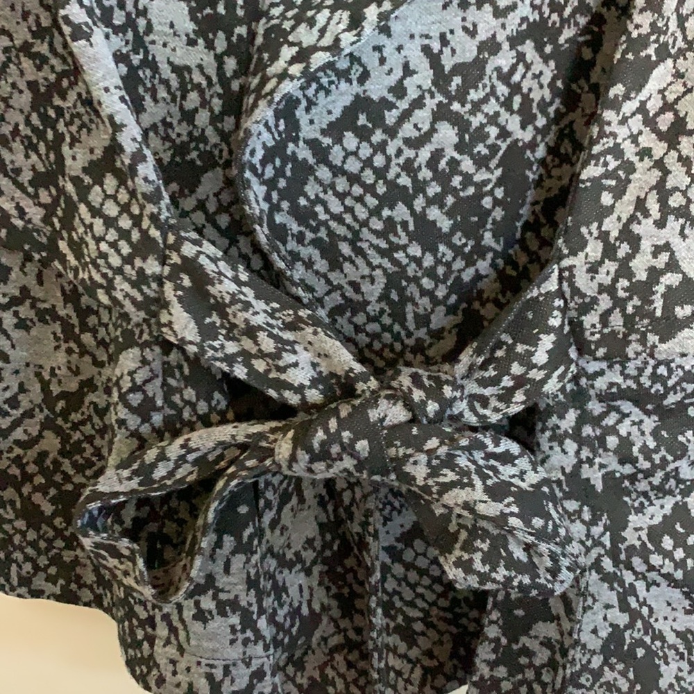 Fever Wrap Style Light Belted Jacket Euc - image 3